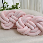 Almofadas decorativas de pelúcia macia, pack 2 unidades, design geométrico para sofá e cama