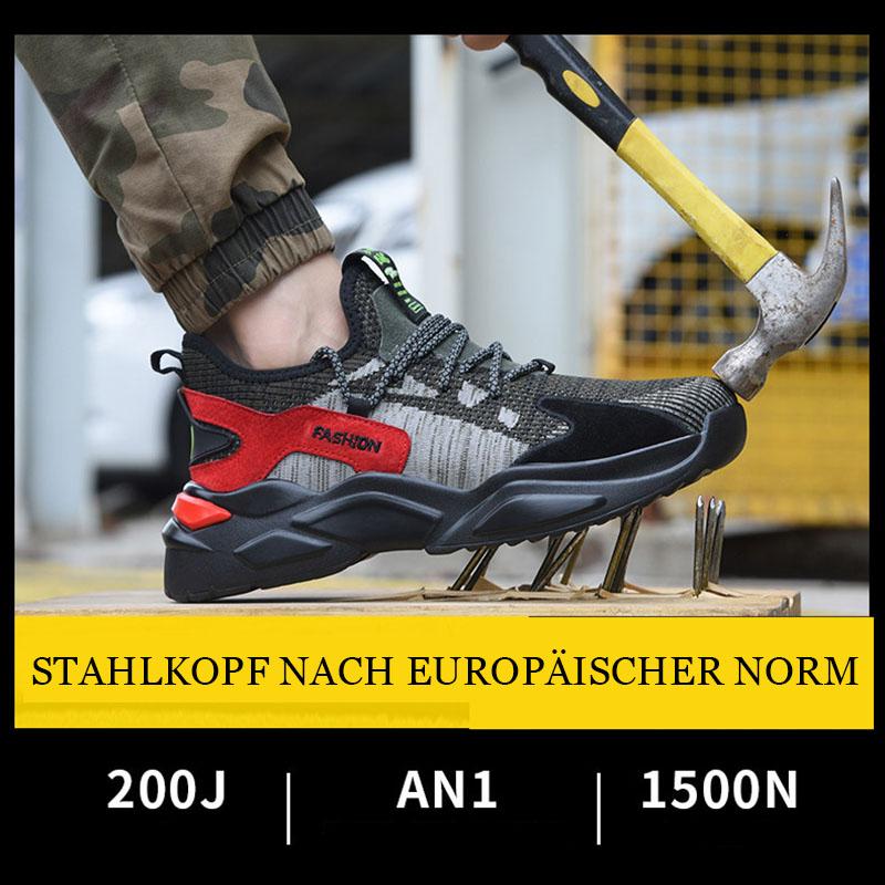 Sapatos de segurança unissex antiesmag. antiperfuração leves antiderrapante isolados