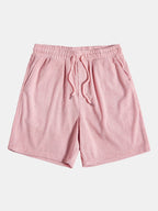 Conjunto masculino de verão manga curta com calças coordenadas, tecido respirável regular fit