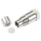 Adaptador Sensor O2 elimina luz check engine rosca M18x1.5 aço inoxidável