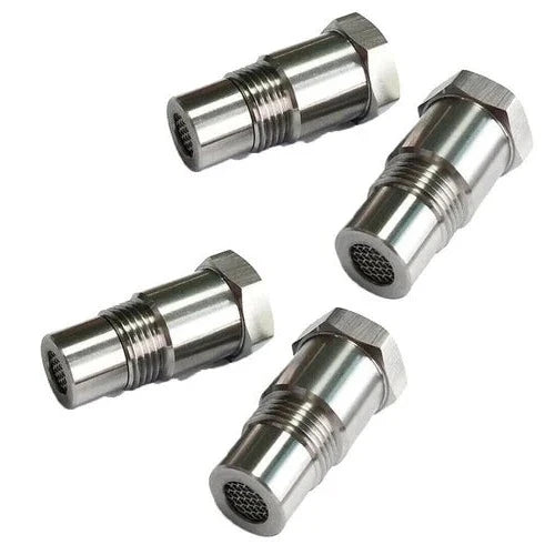 Adaptador Sensor O2 elimina luz check engine rosca M18x1.5 aço inoxidável