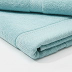 Conjunto de toalhas 10 peças em algodão egípcio 450 g/m², alta absorção e secagem rápida