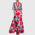 Vestido feminino manga longa alfaiataria corte ajustado comprimento longo