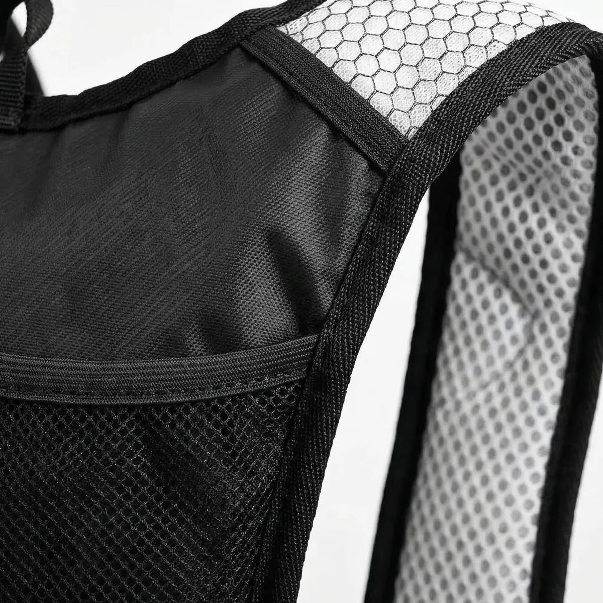 Mochila de hidratação para ciclismo 10L, tecido 900D resistente a arranhões, perfil compacto