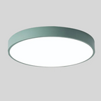 Candeeiro de teto LED design escandinavo com madeira natural, plafon moderno