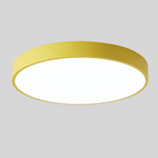 Candeeiro de teto LED design escandinavo com madeira natural, plafon moderno