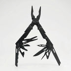 Multitool dobrável 18 em 1 com alicate de bico longo, compacto e tático para camping