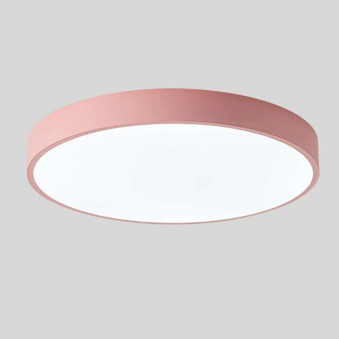 Candeeiro de teto LED design escandinavo com madeira natural, plafon moderno