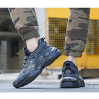 Sapatos de segurança unissex antiesmag. antiperfuração leves antiderrapante isolados