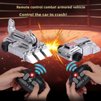 Carros RC de combate transformáveis set 2 jogadores com controlo 2.4GHz