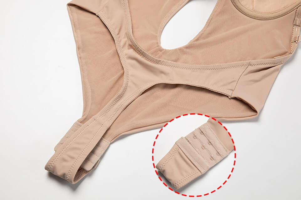 Body shaper feminino decote V profundo costas abertas modelador invisível