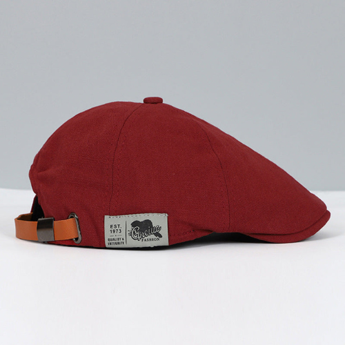 Boina masculina ajustável estilo clássico urbano