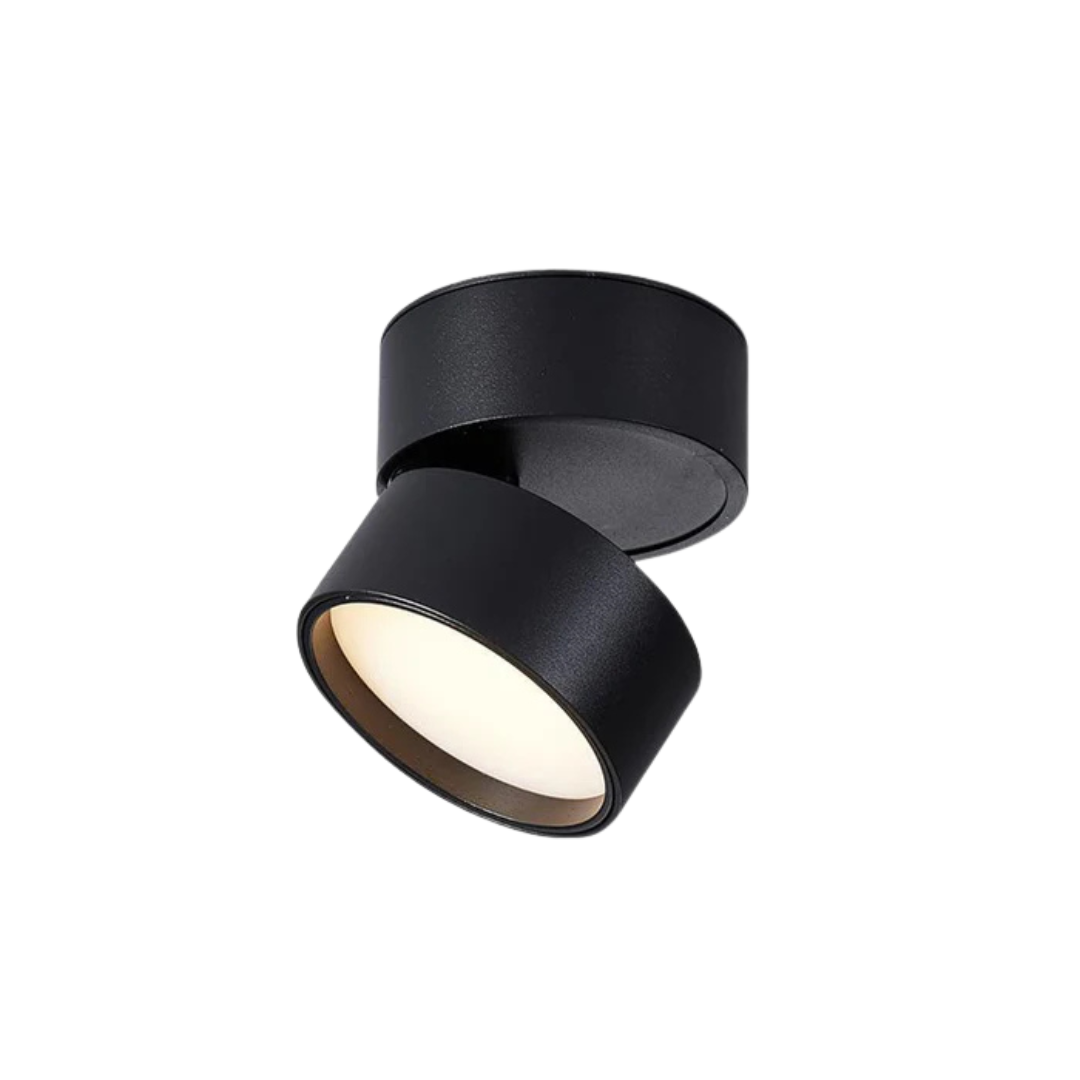 Candeeiro de teto LED regulável design minimalista em alumínio