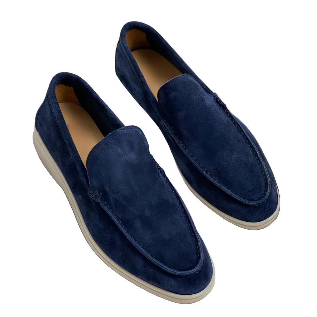 Mocassins masculinos clássicos confortáveis slip-on em várias cores