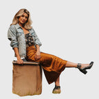 Botas femininas tornozelo salto bloco com fivelas decorativas