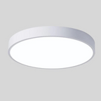 Candeeiro de teto LED design escandinavo com madeira natural, plafon moderno