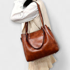 Conjunto de bolsas vintage 4 peças espaçosas com alças resistentes