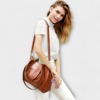 Conjunto de bolsas vintage 4 peças espaçosas com alças resistentes