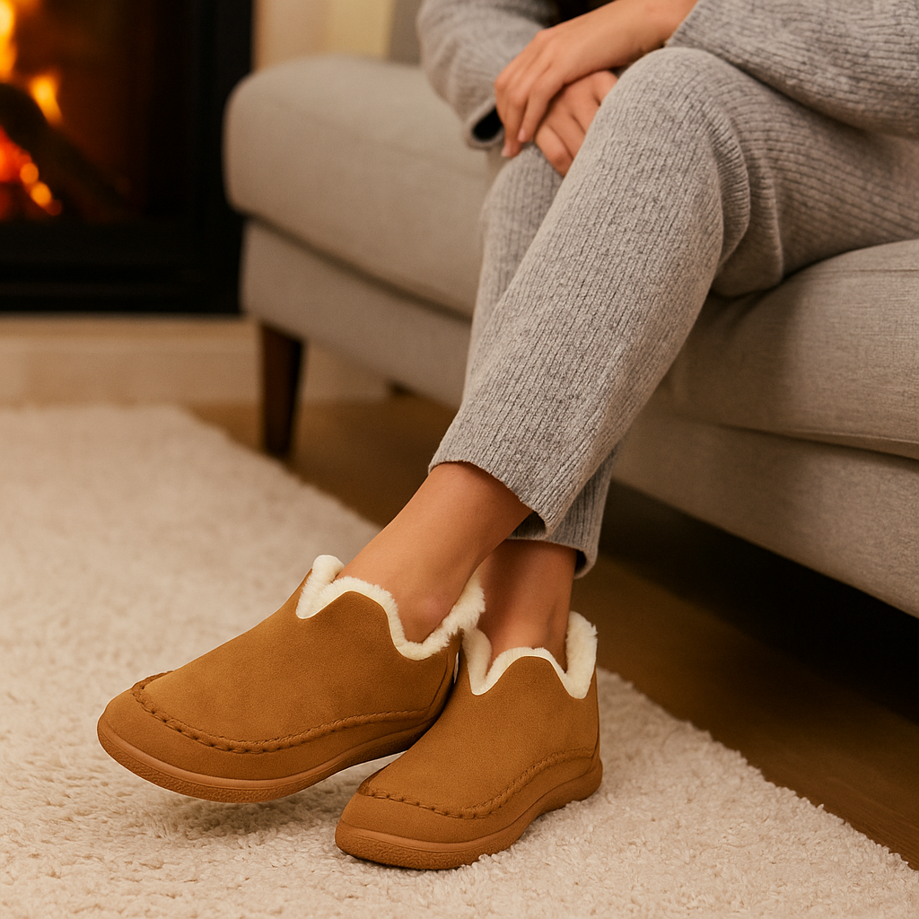 Chinelos Femininos - Conforto Aconchegante -  Ajuste Perfeito