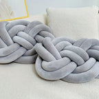 Almofadas decorativas de pelúcia macia, pack 2 unidades, design geométrico para sofá e cama
