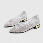 Sapatos ortopédicos femininos respiráveis leves com malha e sola antiderrapante