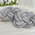Almofadas decorativas de pelúcia macia, pack 2 unidades, design geométrico para sofá e cama