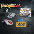 Carros RC de combate transformáveis set 2 jogadores com controlo 2.4GHz