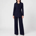 Fato de senhora 2 peças conjunto executivo blazer e calça formal