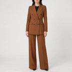 Fato de senhora 2 peças conjunto executivo blazer e calça formal