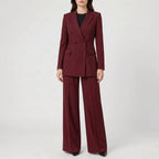 Fato de senhora 2 peças conjunto executivo blazer e calça formal