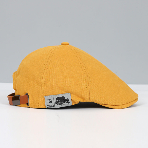 Boina masculina ajustável estilo clássico urbano