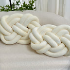 Almofadas decorativas de pelúcia macia, pack 2 unidades, design geométrico para sofá e cama