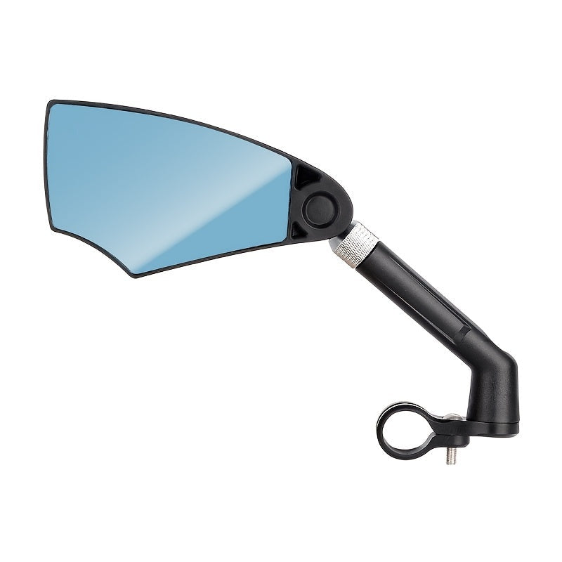 Espelho retrovisor para bicicleta 360° ajustável universal lente convexa pentagonal