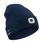 Gorro Bluetooth LED 3 em 1 unissex com luz e altifalante integrado