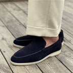 Mocassins masculinos clássicos confortáveis slip-on em várias cores