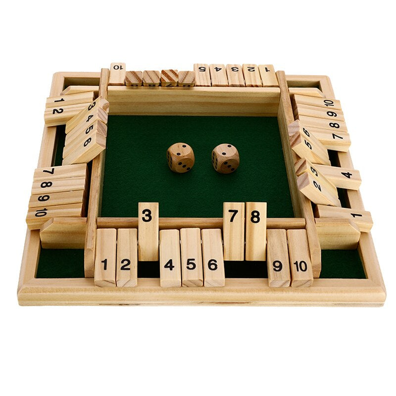 Jogo de tabuleiro familiar para crianças, aprendizagem de matemática e lógica