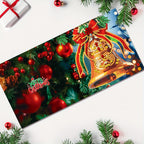 Kit de pintura diamante DIY com 12 cartões de Natal e aniversário, designs de boneco de neve e rena