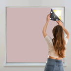 Cortinas blackout portáteis para quarto e sala com isolamento térmico, instalação interior