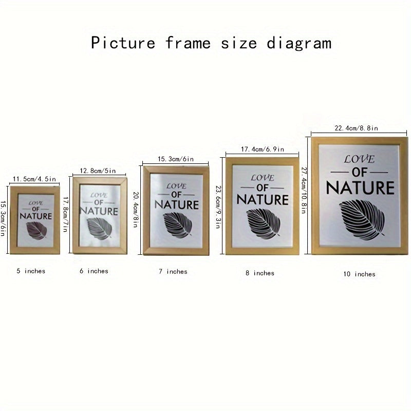 Conjunto de molduras para fotos 11 peças estilo clássico, instalação sem furos, decoração sala