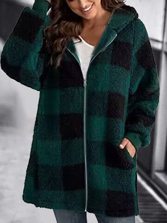 Sweater mulher oversize com capuz corte folgado casual
