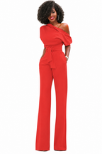 Jumpsuit bodycon feminino de corte justo que valoriza as curvas