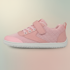 Sapatilhas barefoot infantis respiráveis com sola antiderrapante, design leve