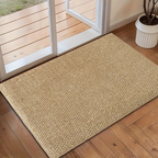 Tapete de entrada para interior durável em polipropileno, design elegante e moderno