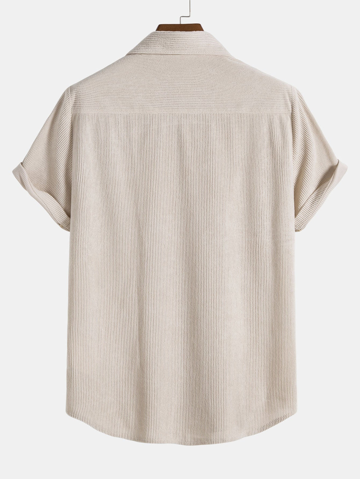 Conjunto masculino de verão manga curta com calças coordenadas, tecido respirável regular fit