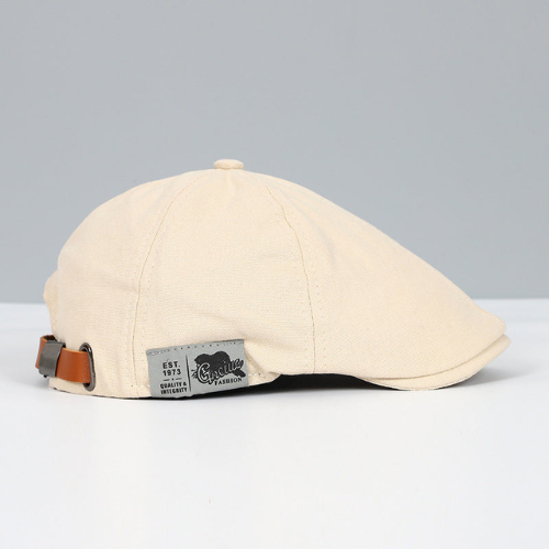Boina masculina ajustável estilo clássico urbano