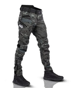 Calças táticas masculinas resistentes multibolsos, impermeáveis, flexíveis, ao ar livre