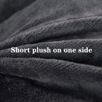 Edredom plush extra grosso antistático para outono e inverno