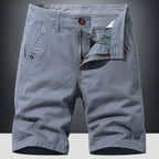 Chino shorts homem corte relaxado disponível em várias cores