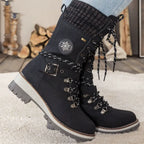 Botas ortopédicas impermeáveis antiderrapantes para inverno sola de borracha