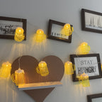 Guirlanda LED canecas de cerveja decoração Oktoberfest 2025, set de 2, luz quente